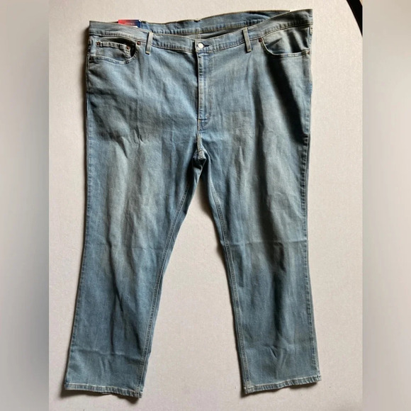 Levi’s 541 Athletic  Taper Stretch Denim Jeans Sz 54 x 32 - Picture 2 of 11